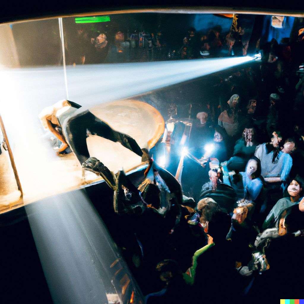 the discovery of gravity at a music concert